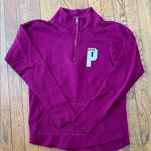 PINK Victoria's Secret Fleece Pullover in Magenta